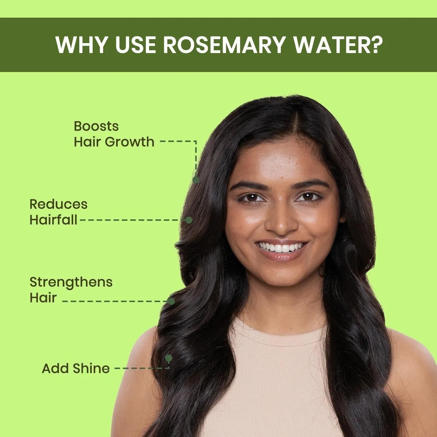 Rosemary Water Hair Regrowth Spray - Pack of 3