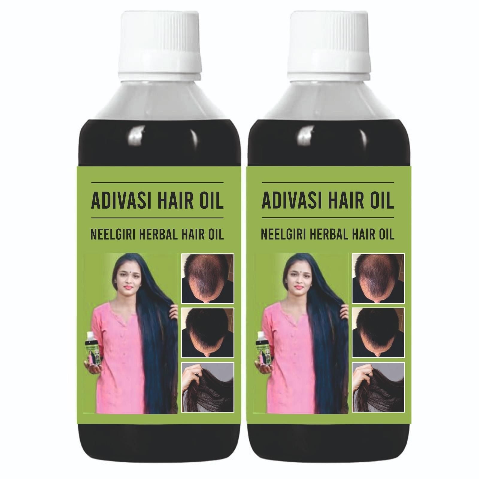 Original Neelgiri Adivasi Herbal Hair Oil 125ML (Pack of 2)