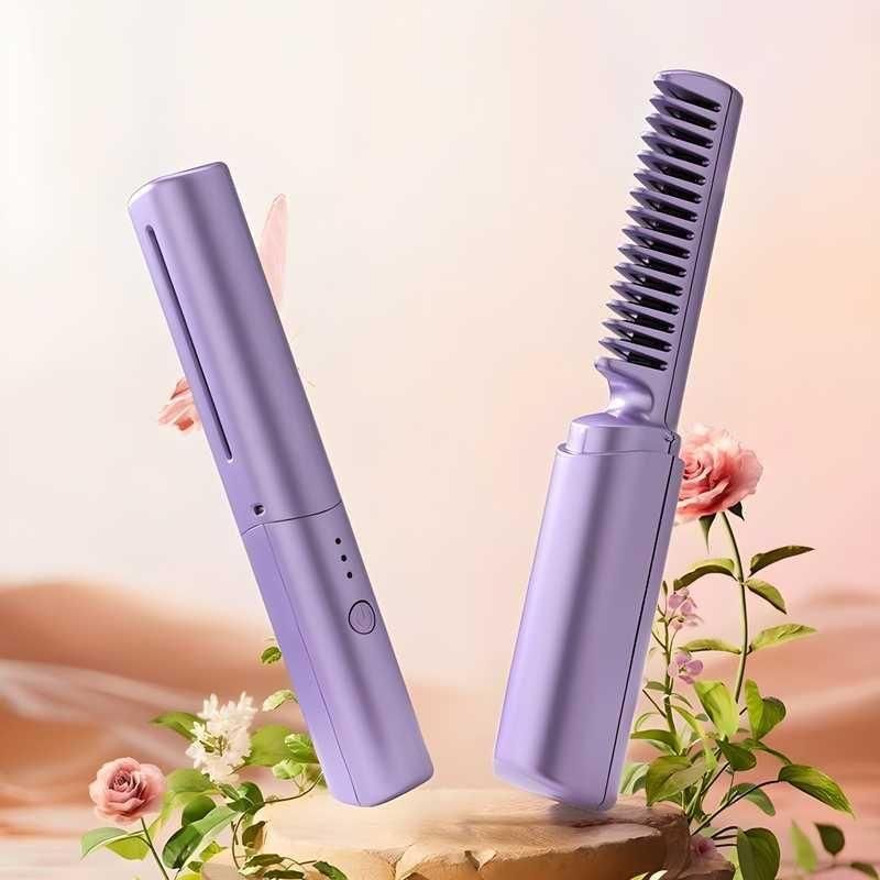 Cordless Portable Hair Straightener.