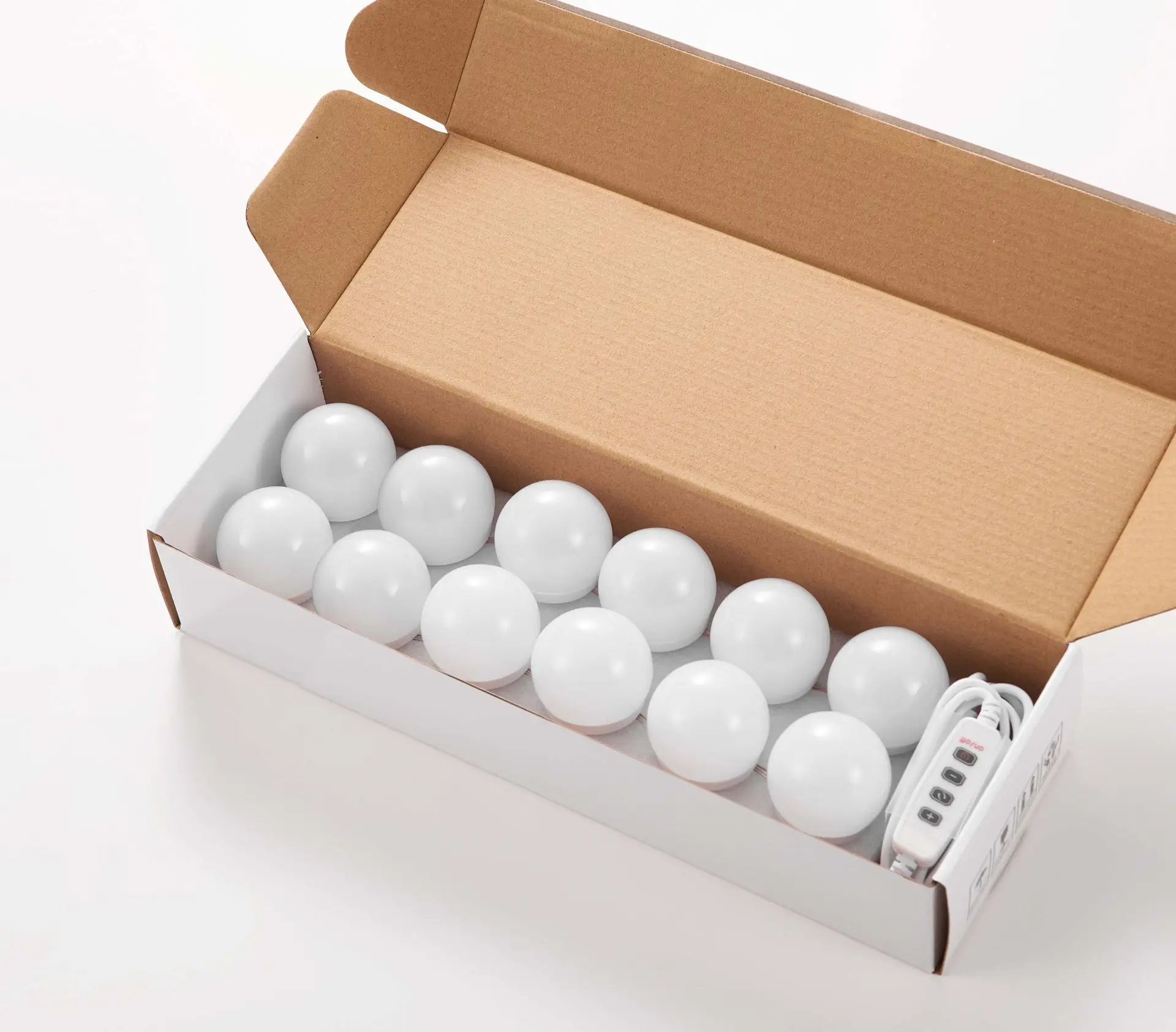 4/6/8/10/12/14pcs Makeup Mirror Light Set USB Dimmable Led Mirror Front Lamp for Bathroom Table Mirror Vanity Light Bulbs