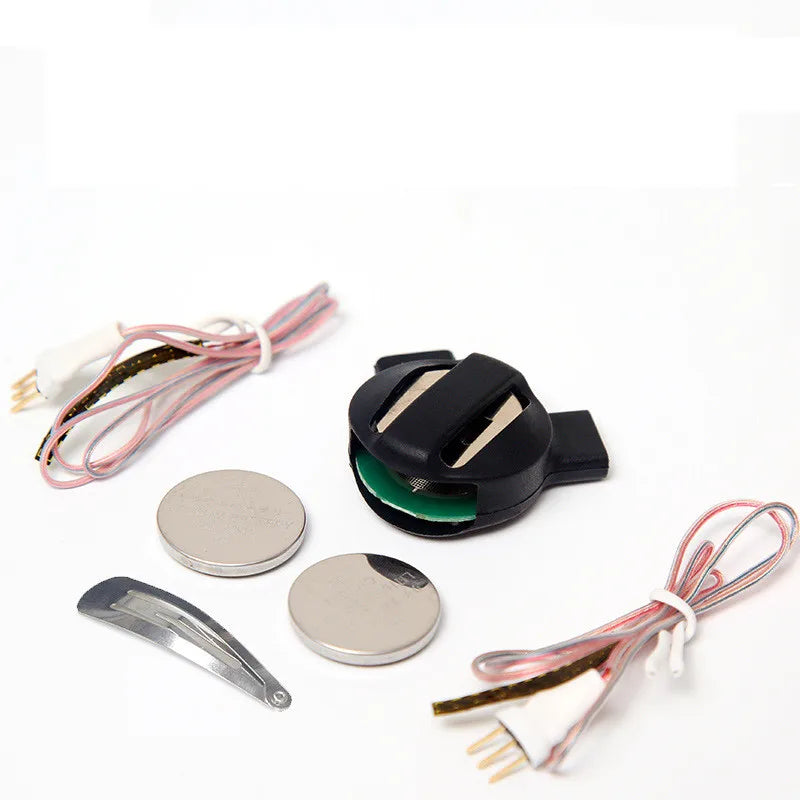 LED Light False Eye Lashes Luminous Shining Eyelash for Party Bar Makeup Eye Lash Eyelid False Eyelashes Unisex Luminous Eyelash