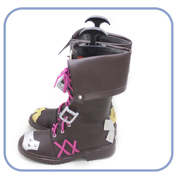 Anime LOL Arcane Cosplay Jinx Cosplay Costume Outfit Wig Shoe Tattoo League Of Legends Clothes Halloween Carnival Woman Sexy Set