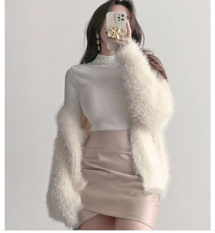 Autumn Woman Half Turtleneck Basic Solid Slim Fit Tee Female Bottoming Shirt Ladies Fashion Long Sleeve Tops Undershirt G159