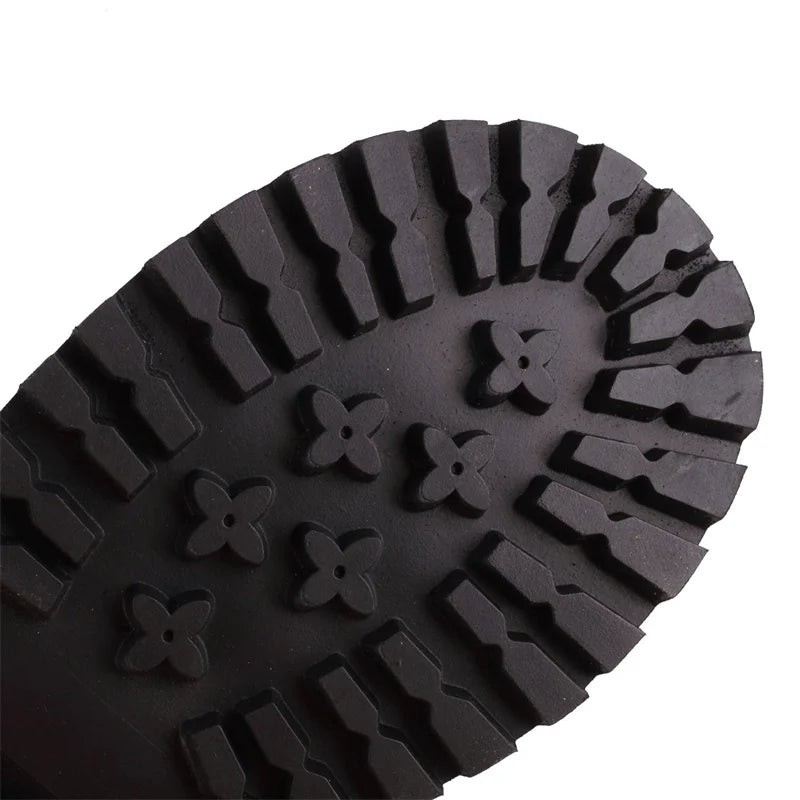 YMECHIC Fashion Popular Style Platform Wedges Knee High Boots for Lady Zip Punk Chunky Botas Goth Gothic Brand Shoes Women 2022