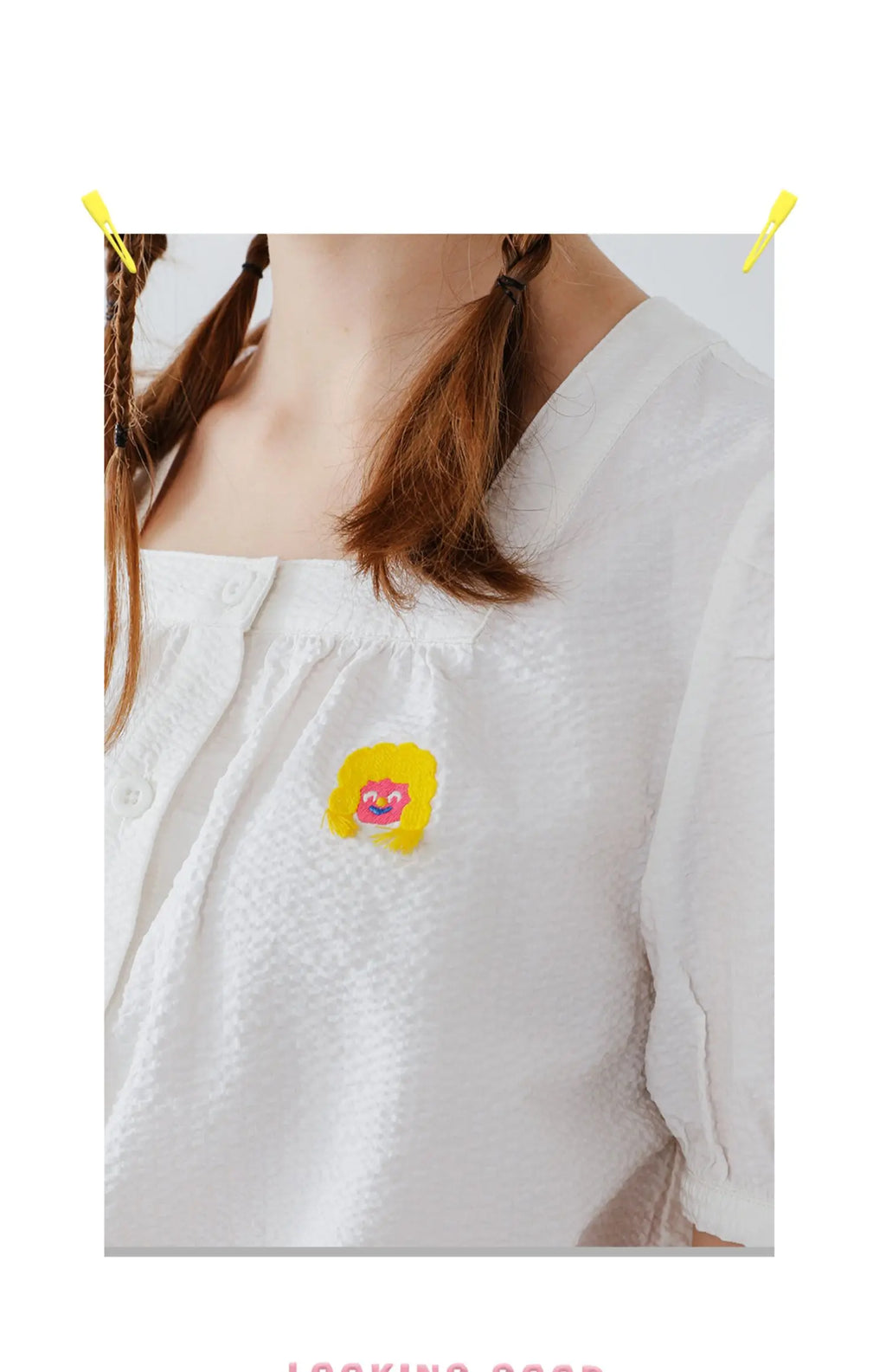 2023 Summer New Original Niche Design Women's White Cropped Shirts Crop Tops Cotton Short-sleeved Spicy Girl Short Blouse